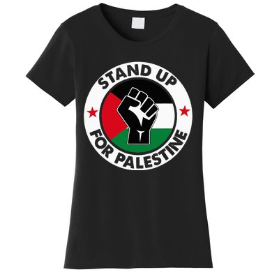 Free Palestine Stand Up For Palestine Women's T-Shirt