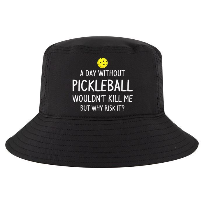 Funny Pickleball Saying Pickleball Player Cool Comfort Performance Bucket Hat
