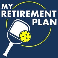 Funny Pickleball Slogan My Retirement Plan Gift 7 Panel Mesh Trucker Snapback Hat