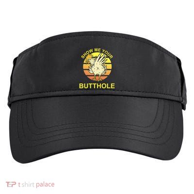 Funny Party Show Me Your Butthole Adult Drive Performance Visor