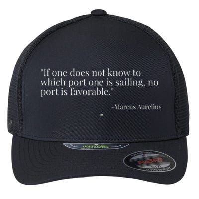 Favorable Port Stoic Flexfit Unipanel Trucker Cap