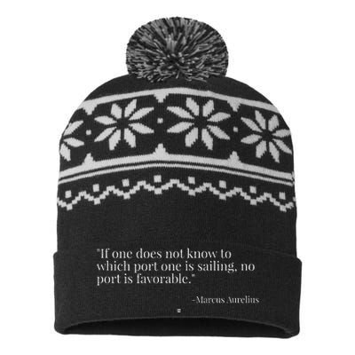 Favorable Port Stoic USA-Made Snowflake Beanie