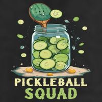 Funny Pickleball Squad Adult Drive Performance Visor