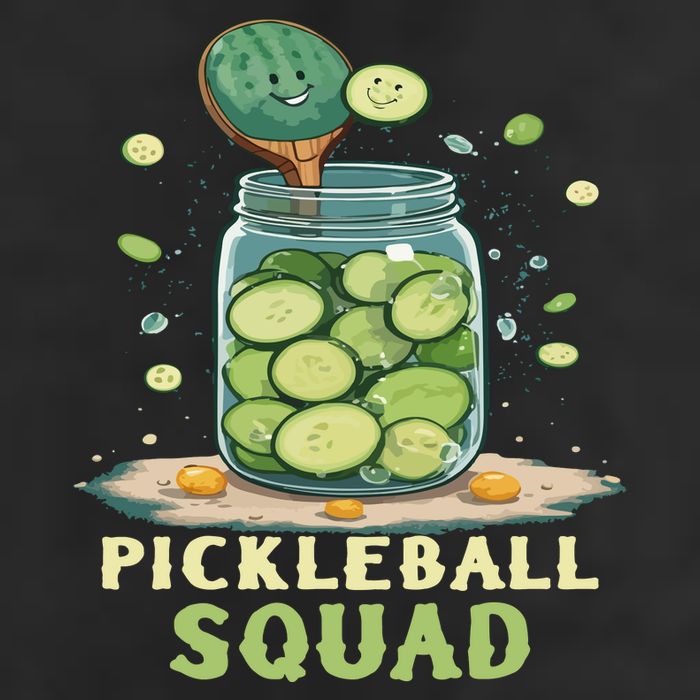Funny Pickleball Squad Adult Drive Performance Visor