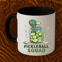 Funny Pickleball Squad Mug