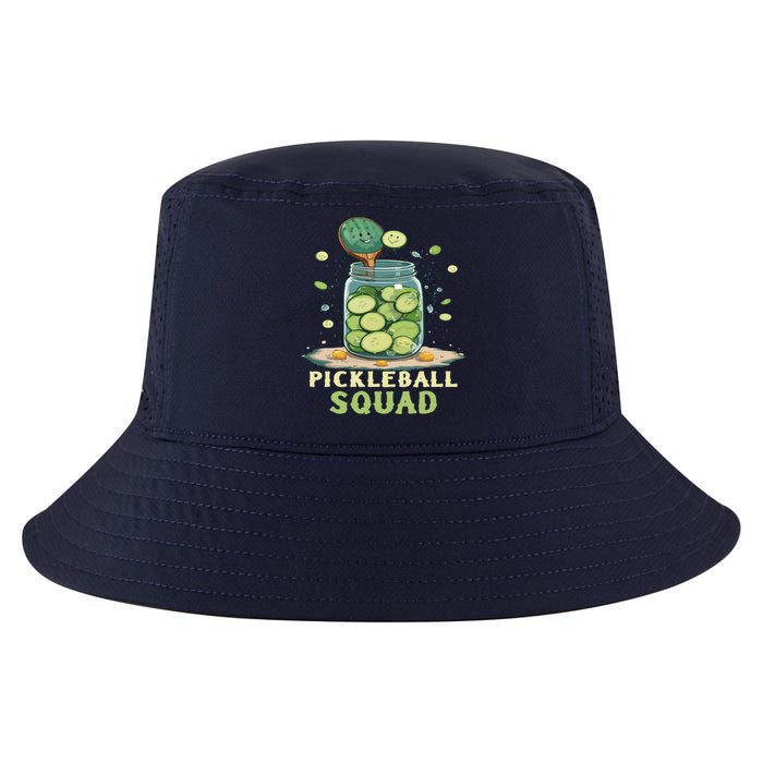 Funny Pickleball Squad Cool Comfort Performance Bucket Hat