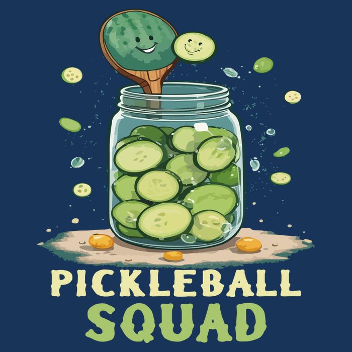 Funny Pickleball Squad Cool Comfort Performance Bucket Hat