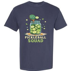 Funny Pickleball Squad Garment-Dyed Heavyweight T-Shirt