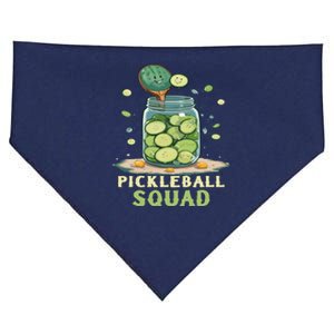 Funny Pickleball Squad USA-Made Doggie Bandana