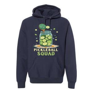 Funny Pickleball Squad Premium Hoodie