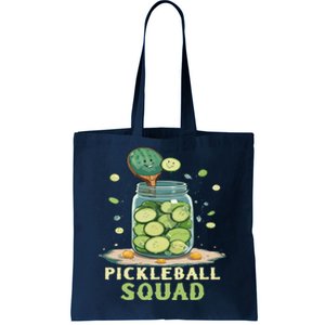 Funny Pickleball Squad Tote Bag