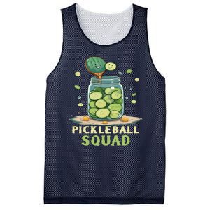 Funny Pickleball Squad Mesh Reversible Basketball Jersey Tank