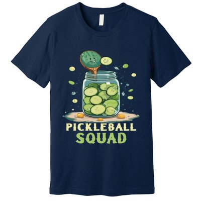 Funny Pickleball Squad Premium T-Shirt