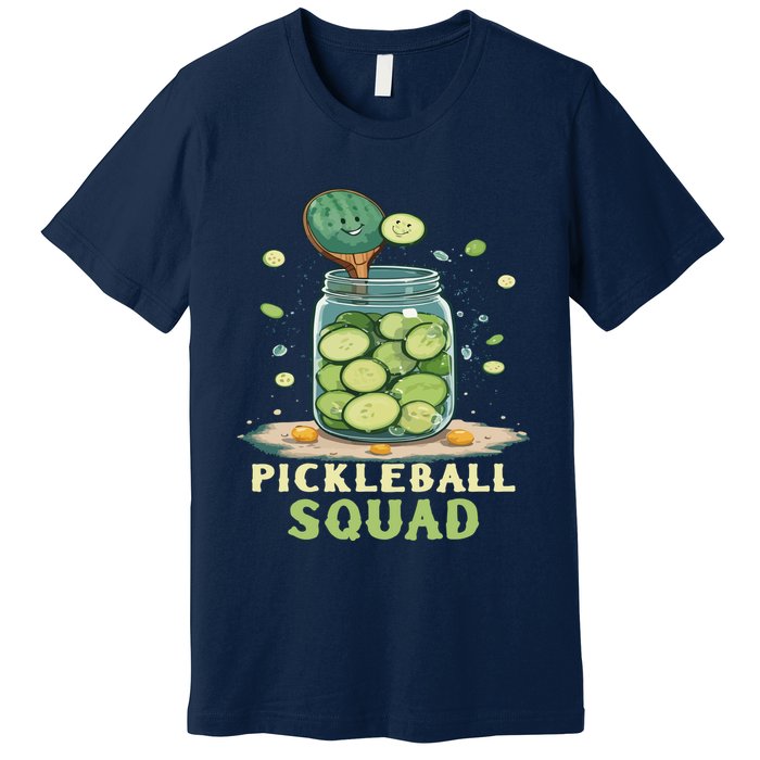 Funny Pickleball Squad Premium T-Shirt
