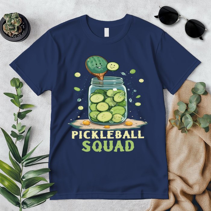 Funny Pickleball Squad Premium T-Shirt