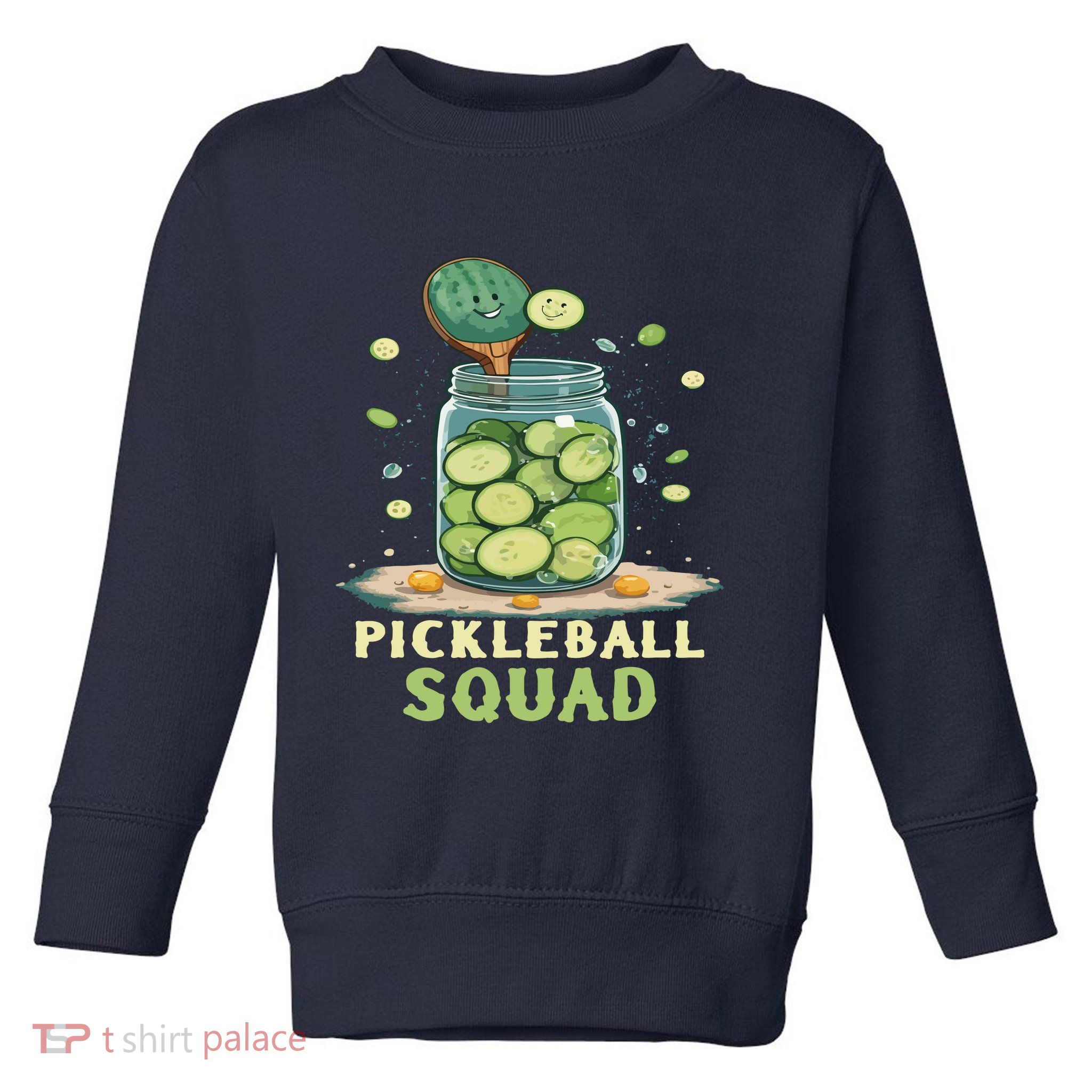 Funny Pickleball Squad Toddler Sweatshirt