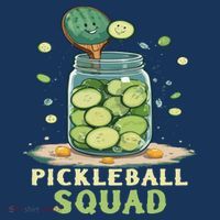 Funny Pickleball Squad Visor