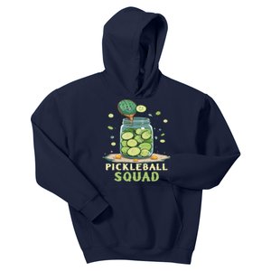 Funny Pickleball Squad Kids Hoodie