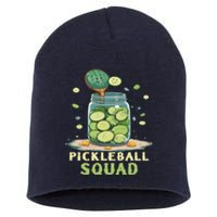 Funny Pickleball Squad Short Acrylic Beanie