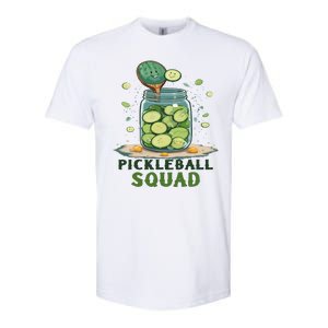 Funny Pickleball Squad Softstyle CVC T-Shirt