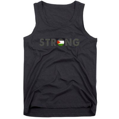 Free Palestine Strong Tank Top