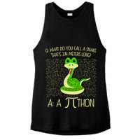 Funny Python Snake Pi Day Ladies PosiCharge Tri-Blend Wicking Tank