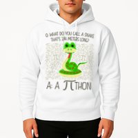 Funny Python Snake Pi Day Hoodie