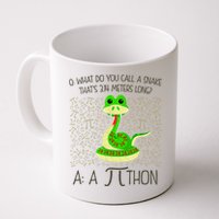 Funny Python Snake Pi Day Coffee Mug