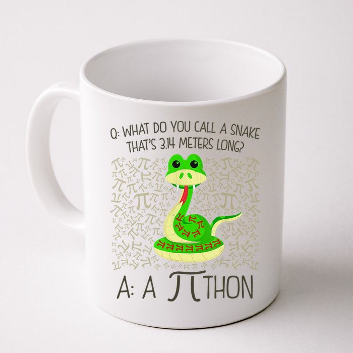 Funny Python Snake Pi Day Coffee Mug