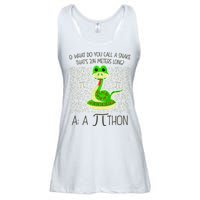 Funny Python Snake Pi Day Ladies Essential Flowy Tank