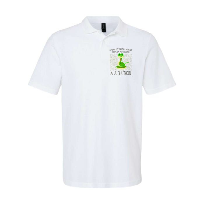 Funny Python Snake Pi Day Polo
