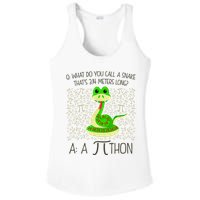 Funny Python Snake Pi Day Ladies PosiCharge Competitor Racerback Tank