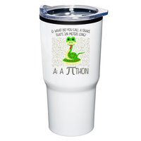 Funny Python Snake Pi Day Tumbler
