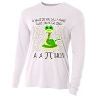 Funny Python Snake Pi Day Cooling Performance Long Sleeve Crew