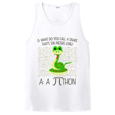 Funny Python Snake Pi Day PosiCharge Competitor Tank