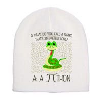 Funny Python Snake Pi Day Short Acrylic Beanie