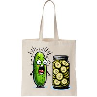 Funny Pickle Surprise A Cucumber And A Jar Of Sliced Pickles Bag