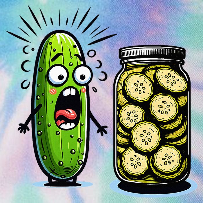Funny Pickle Surprise A Cucumber And A Jar Of Sliced Pickles Legacy Tie Dye Trucker Hat
