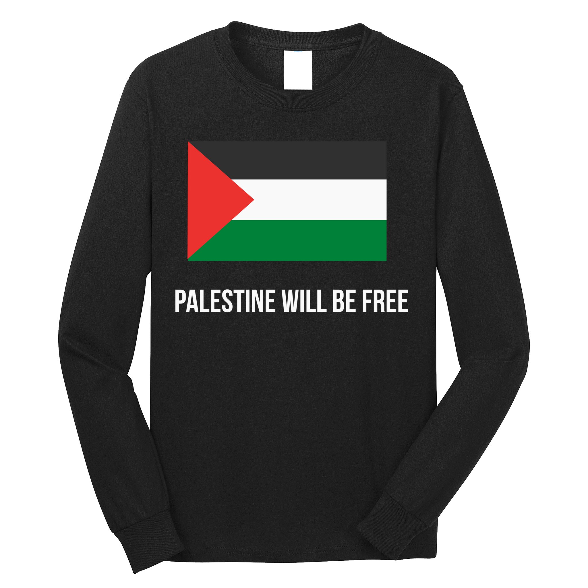 Free Palestine Strong Long Sleeve Shirt
