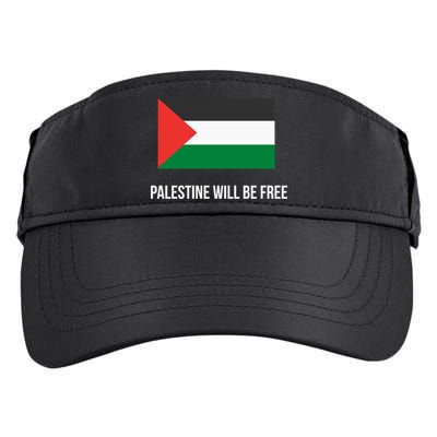 Free Palestine Strong Adult Drive Performance Visor