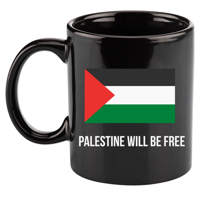 Free Palestine Strong 11oz C Handle Ceramic Mug