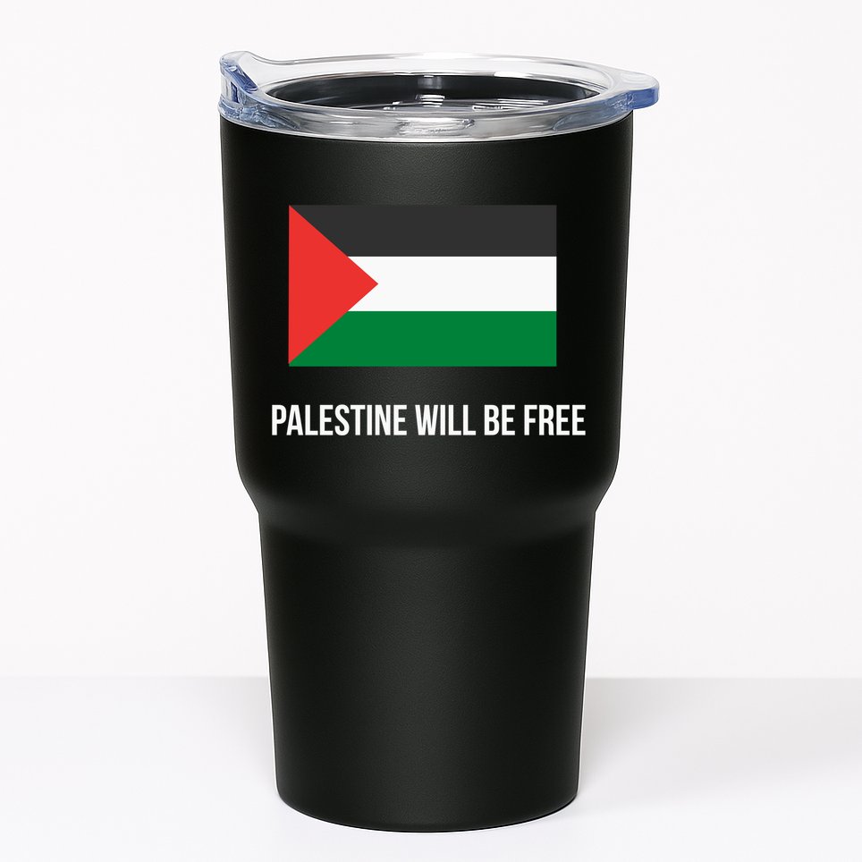 Free Palestine Strong Tumbler
