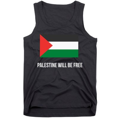 Free Palestine Strong Tank Top