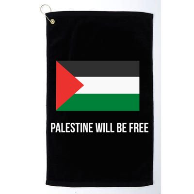 Free Palestine Strong Golf Towel