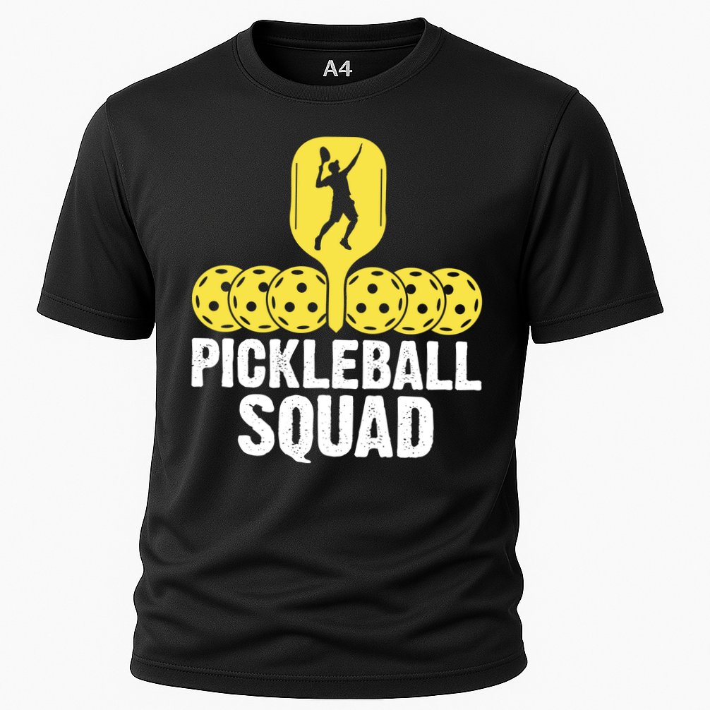 Funny Pickleball Squad Sport Gift Pickleball Player Cooling Performance Crew T-Shirt