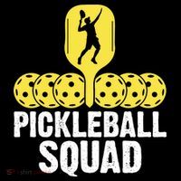 Funny Pickleball Squad Sport Gift Pickleball Player T-Shirt