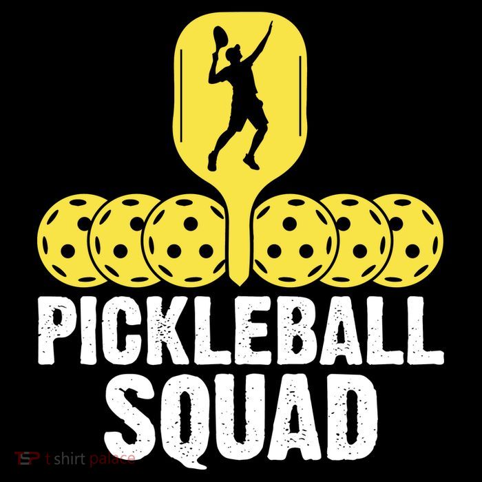 Funny Pickleball Squad Sport Gift Pickleball Player T-Shirt