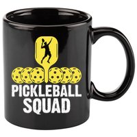 Funny Pickleball Squad Sport Gift Pickleball Player 11oz C Handle Ceramic Mug