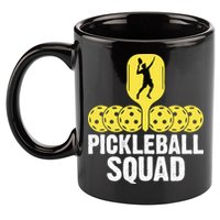 Funny Pickleball Squad Sport Gift Pickleball Player 11oz C Handle Ceramic Mug