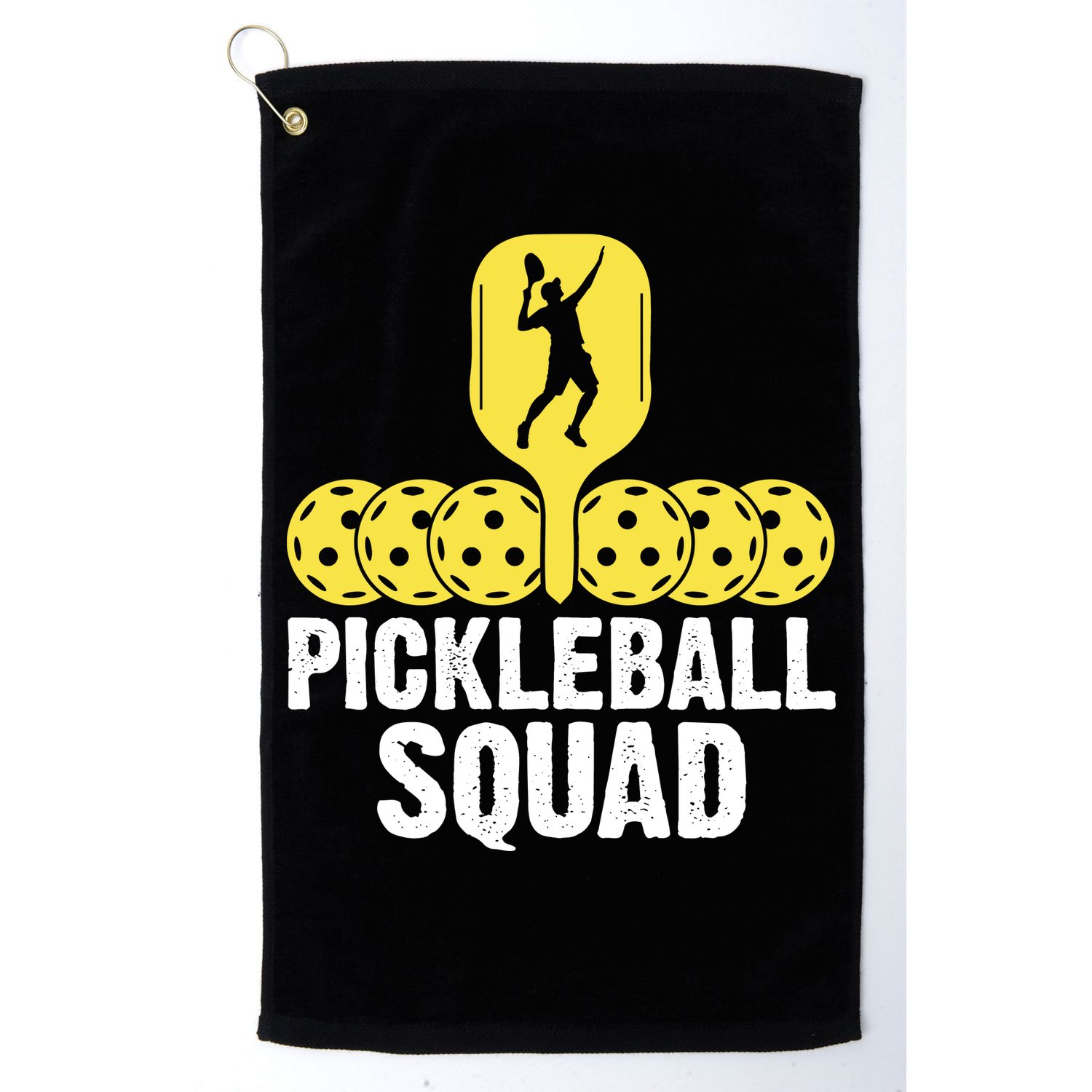 Funny Pickleball Squad Sport Gift Pickleball Player Golf Towel